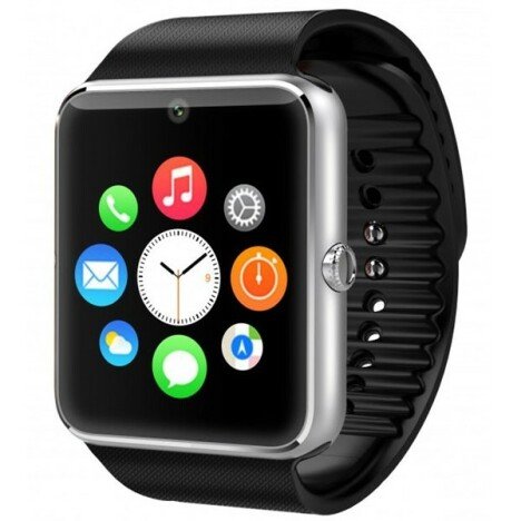 Resigilat! Ceas Smartwatch cu Telefon iUni GT08s Plus, Camera 1.3 Mp, Apelare BT, LCD Capacitiv 1.54